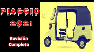 Mototaxi Piaggio 2021. Apé City. @abimaelitovlogs