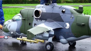 Mil mi 24 Turbine scale detailed Cockpit RC model Helicopter