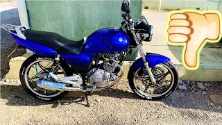 PONTOS NEGATIVOS EM TER UMA SUZUKI YES 125 | minha opinião |