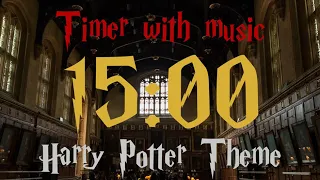 15 Minute Harry Potter Timer with Enchanting Music and Mystical Background