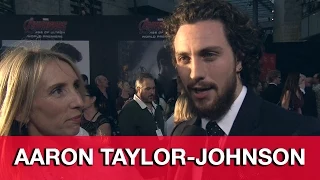 Avengers Age of Ultron Premiere - Aaron Taylor-Johnson Interview