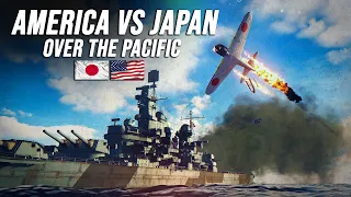 P-51 Mustang Dogfight Vs Japanese A6M5 Zero | World War II | Digital Combat Simulator | DCS |