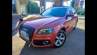 Audi Q5 2010г.в. S-Line🤩❤️‍🔥 с пробегом 170т.км,  3 владельца, оригинальный ПТС.  В ОГНЕННОМ ЦВЕТЕ 🔥