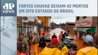 Chuvas deixam mais 104 cidades em estado de emergência em MG