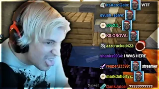 xQc Speedruns Minecraft for the 2469th Time this Week (with chat)