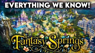 EVERYTHING We Know About TOKYO DISNEYSEA's Fantasy Springs Port SO FAR!