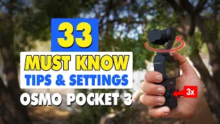 33 Must Know Tips, Tricks & Settings For DJI Osmo Pocket 3