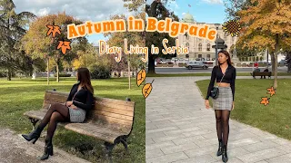 Things to do in Down town Belgrade during Autumn | Serbia Travel Vlog