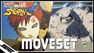 Naruto Ultimate Ninja Storm 4 - Gaara COMPLETE Moveset