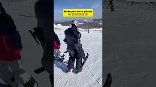 Best snowboard invented ever!!!! 🤣🤣🤣🤣 #shorts