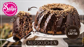 Nusskuchen saftig schokoladig / Sonntags Klassiker / Sallys Welt