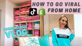 E-COMMERCE VLOG + How to go Viral on TikTok Masterclass.