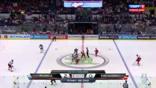 ЧМ по хоккею 2015 Группа B Россия-Дания, 06.05.2015