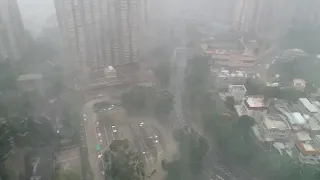 Typhoon 10 Mangkhut Hong Kong