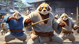 Kung Fu Panda The Legend of Po - Animated Story for Kids