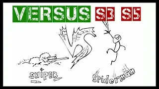 VERSUS | Sniper vs spiderman