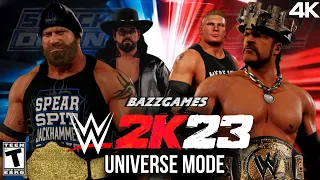 WWE 2K23 | Legends Clash at WrestleMania! - WWE 2K23 Universe Mode