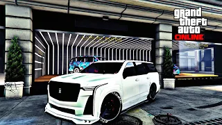 GTA V Online PS5 - Albany Cavalcade XL (Cadillac Escalade V) - DLC The Chop Shop