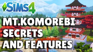 Mt. Komorebi World Secrets And Features | The Sims 4 Guide