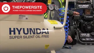 These Oil Free Silenced Air Compressors Are The Perfect Workshop Companion - Hyundai Air Compressors