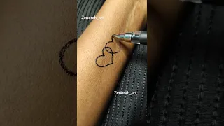 very simple tattoo design #shorts #tattoo #viral