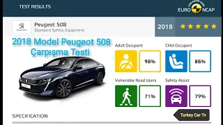2019 Peugeot 508 - Çarpışma Testi | EuroNcap Crash Test!