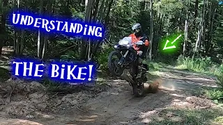 Learning to ride YOUR bike! BMW F800GS