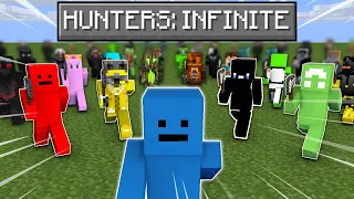 Minecraft Manhunt, But There's Infinite Hunters...