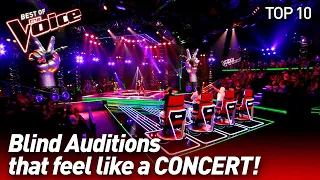 Turning Blind Auditions into CONCERTS on The Voice #3 | Top 10