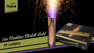 "5m Fontäne Violett-Gold" - [Batch 2020]