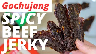 Korean Sweet & Spicy Beef Jerky Recipe for the Dehydrator - PepperGeek