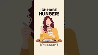 How To Say "I'm Hungry" In German 🍔 Ich Habe Hunger Pronunciation