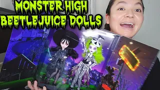 Unboxing The Monster High Beetlejuice Skullector Dolls