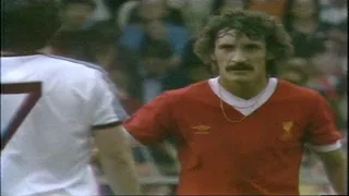 Liverpool v West Ham United 09/08/1980 Charity Shield