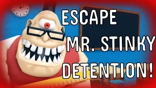 ESCAPE MR. STINKY DETENTION! (OBBY) HARD MODE | Roblox gameplay + Full Walkthrough