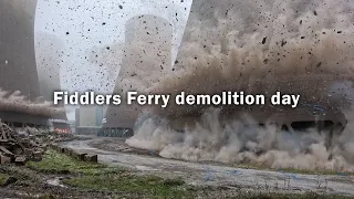 Fiddlers Ferry power station demolition