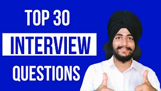 Fresher CA Interview Questions | HR Round Questions | 30 Most Asked Interview Questions and Answers