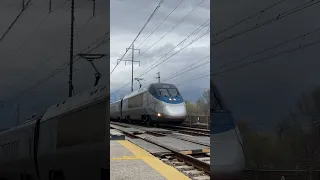 The fastest train in America! #train #amtrak #railfan