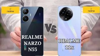 Realme Narzo N55 Vs Realme 11x #Pn52tech.