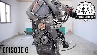 BMW E30 M20B25 Engine Rebuild Restoration - Time-Lapse | Part 6