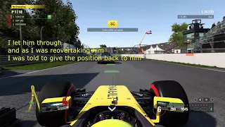 F1 2017 Safety Car Bug