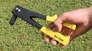 How to Use a Pop Rivet Gun / Blind Rivet