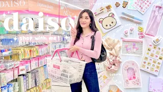 DAISO shop with me!🌸 cherry blossom collection + HUGE haul!