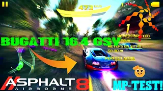 Asphalt 8 Airborne: STILL OP!? Bugatti 16.4 Grand Sport Vitesse Multiplayer after update 60