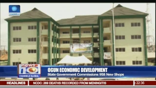 Gov. Amosun Commissions 958 New Shops To Boost Commerce In Ogun State