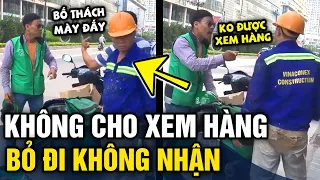 Đặt shopee shipper 'KO CHO XEM HÀNG', khách quyết định 'BỎ ĐI KHÔNG LẤY' gây tranh cãi | Tin 3 Phút