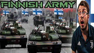 Italian Reacts To The Finland Army 🇫🇮