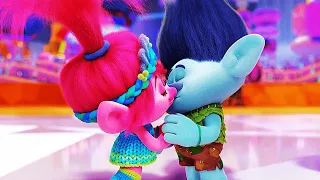 TROLLS 3 BAND TOGETHER "Broppy First Kiss Scene" Trailer (NEW 2023)