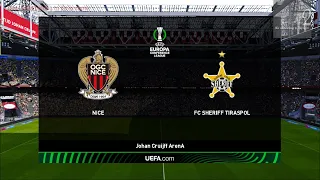 ⚽  Nice       vs   Sheriff Tiraspol          ⚽ | 🏆 Uefa europa conference league    (03/16/2023) 🎮