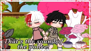 “💢❗️Thats the Sound of the Police!❗️💢” ||mha/bnha||Meme||✨TodoKiri✨|V! Shoto,H! Kirishima Au🔅